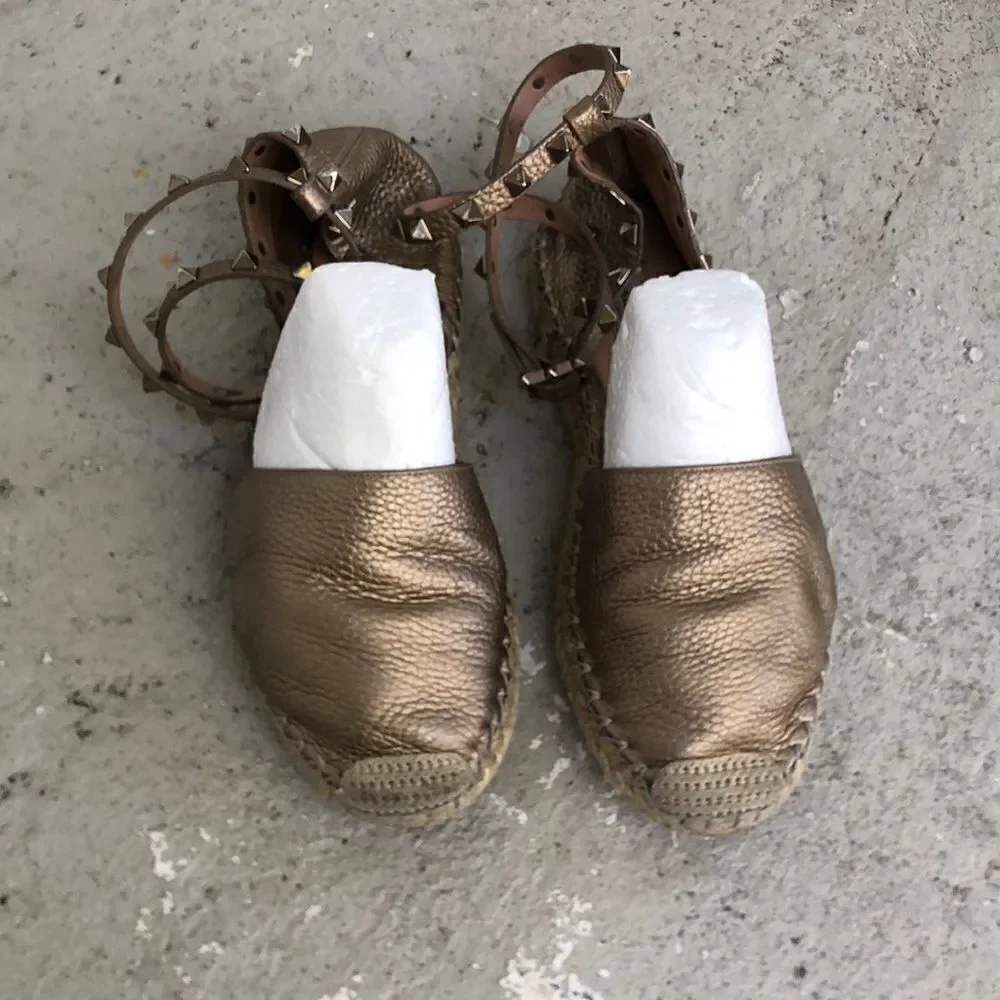 Valentino Rockstud Espadrilles
